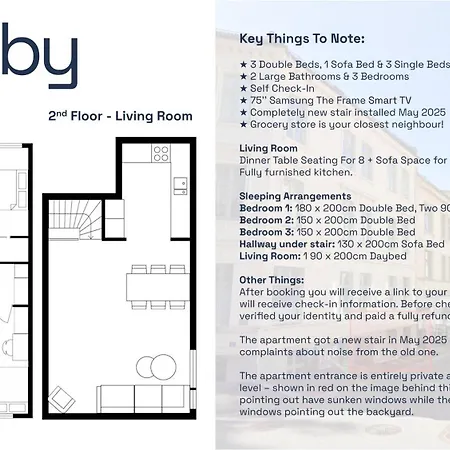 12-guest - Self Check-in - Large Smart Tv - Apartment